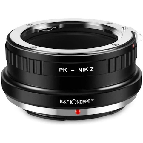 K&F Concept Pentax PK Lens to Nikon Z6 Z7 Camera Adapter