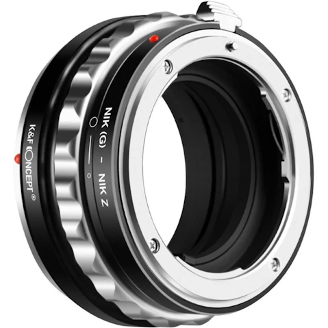 K&F Concept M18184 Nikon G Lenses to Nikon Z Lens Mount Adapter