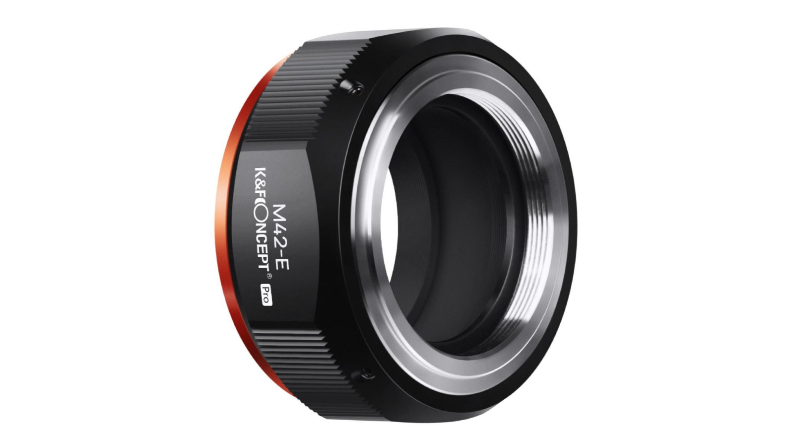 K and F Concept M10115 M42-NEX M42-E PRO High Precision Lens Adapter - Orange