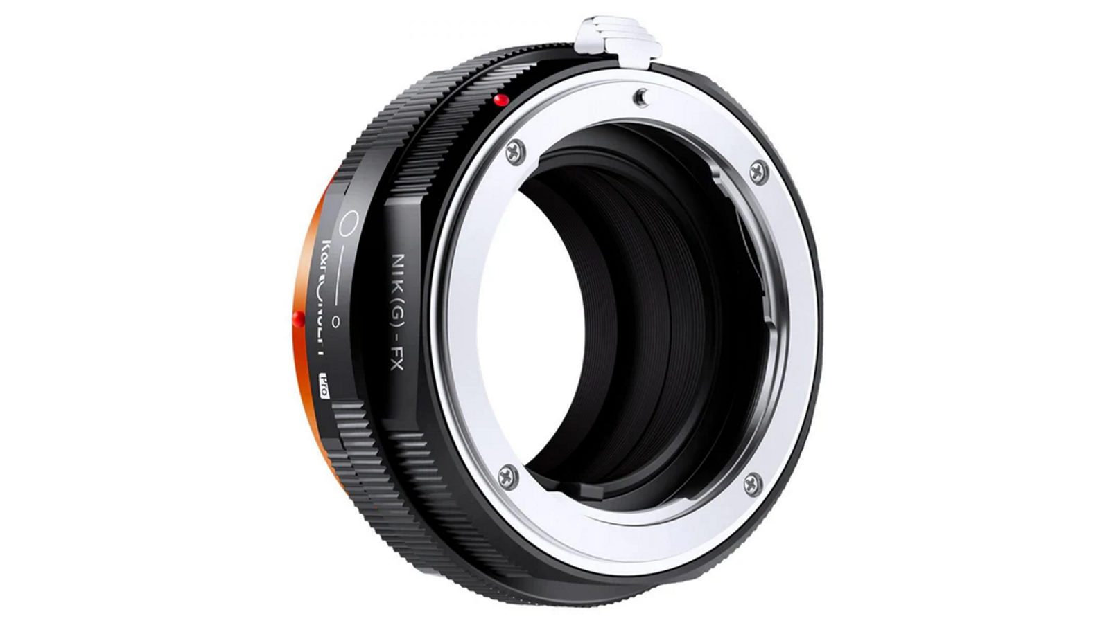 K&F Concept M18115 Nikon AI G AF-S Lens to Fuji FX Camera Body Adapter - Orange
