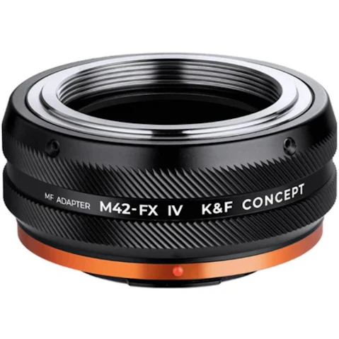 K and F Concept M42 Series Lens to Fuji X Series Lens Mount Adapter