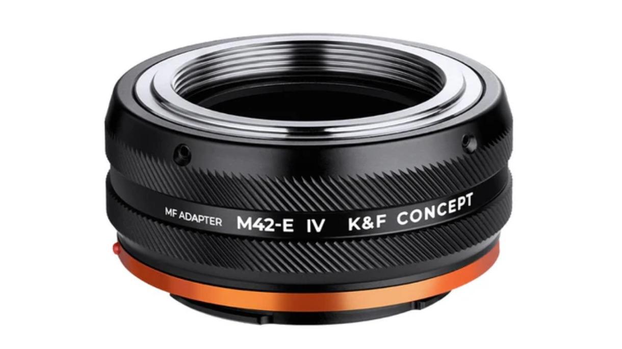 K and F Concept M42 Series Lens to Sony E Series Lens Mount Adapter