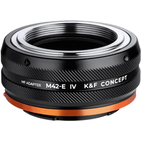 K and F Concept M42 Series Lens to Sony E Series Lens Mount Adapter