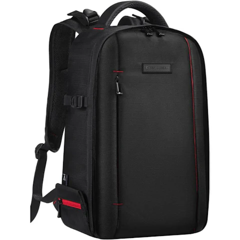 K and F Concept Photography Black Backpack