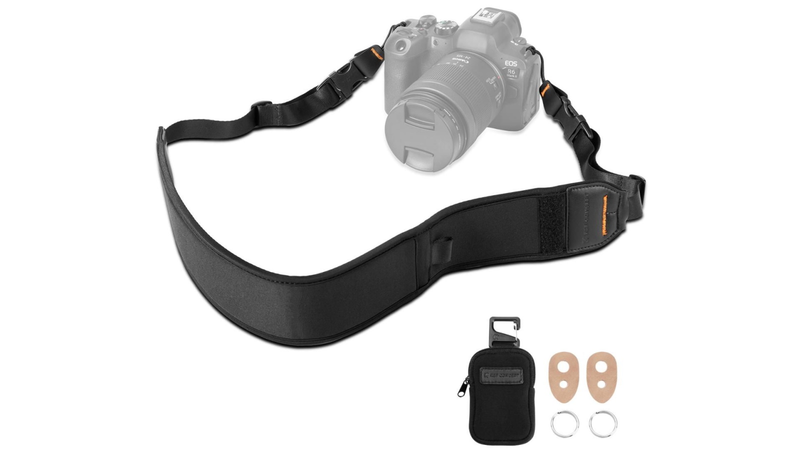 K and F Concept Adjustable Camera Neck Strap