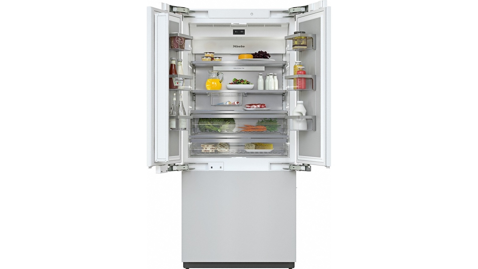 Miele integrated hot sale fridges