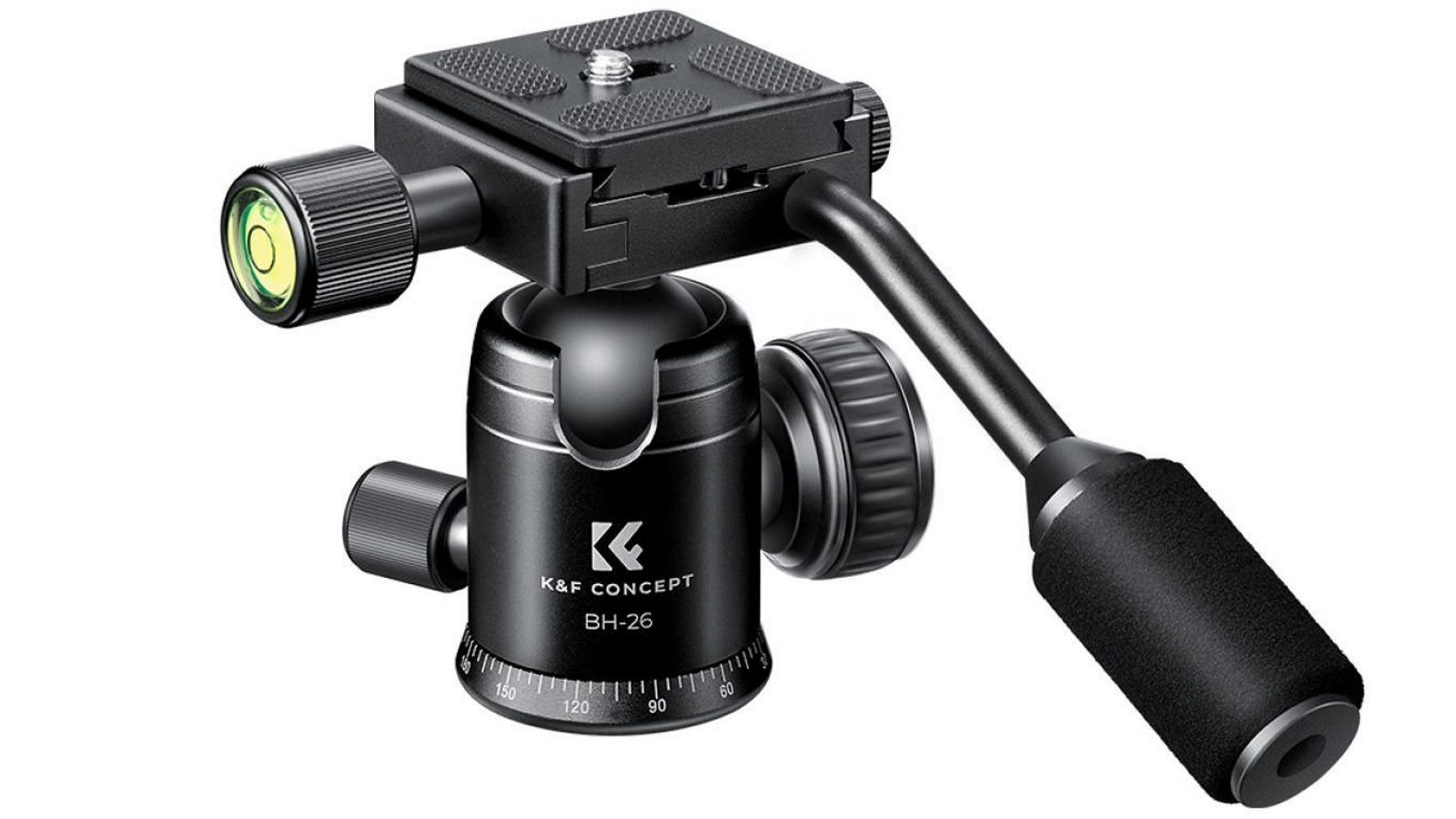 K&F Concept BH-26 Tripod Ball Head with Handle