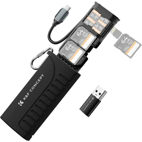 K&F Concept High-Speed Card Reader Storage Case