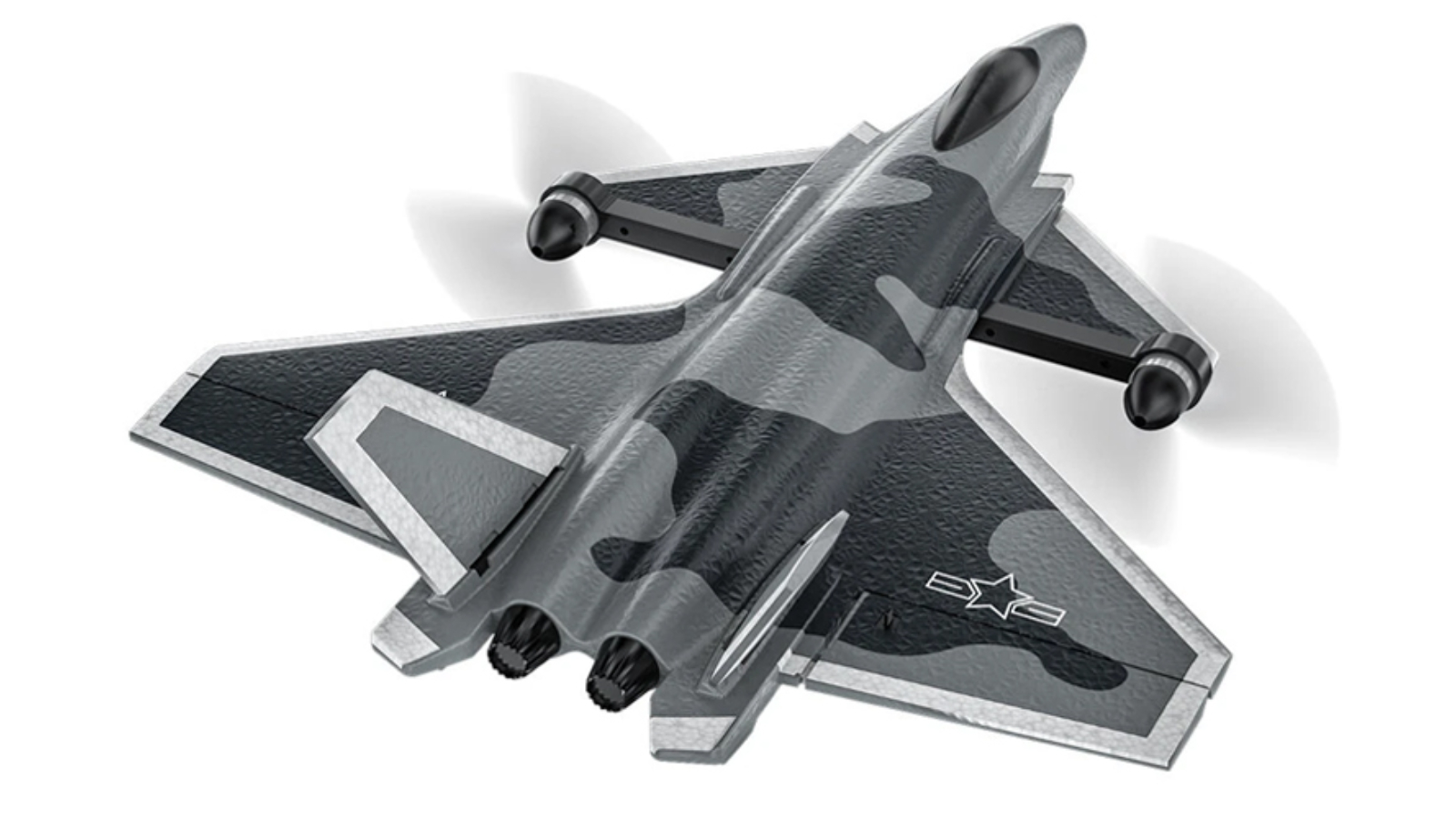 KFPlan Dual Brushless Motors and Vertical Hover J-20 RC Airplane Toy