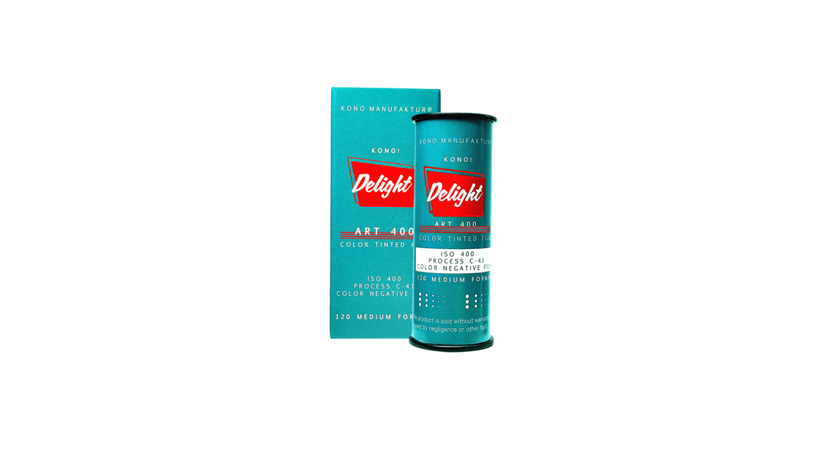KONO Art 12 Exposure 120 Medium Format Colour Negative Photo Film - 400 ISO