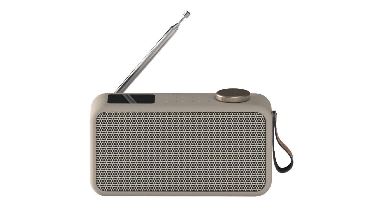 Kreafunk Atune 2 DAB+/FM Radio with Bluetooth - Ivory Sand