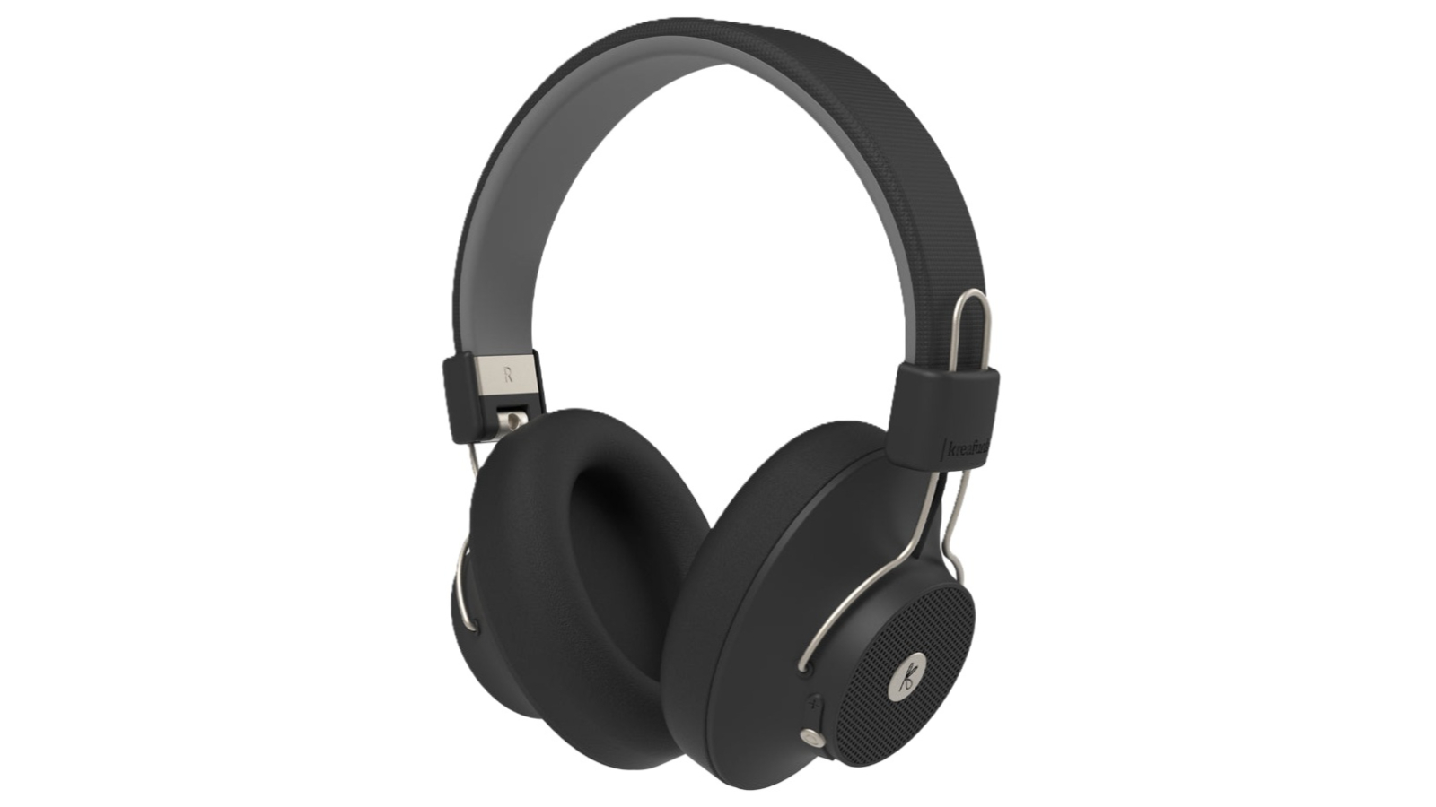 Kreafunk Abeat Qi Bluetooth Headphones with ANC - Black