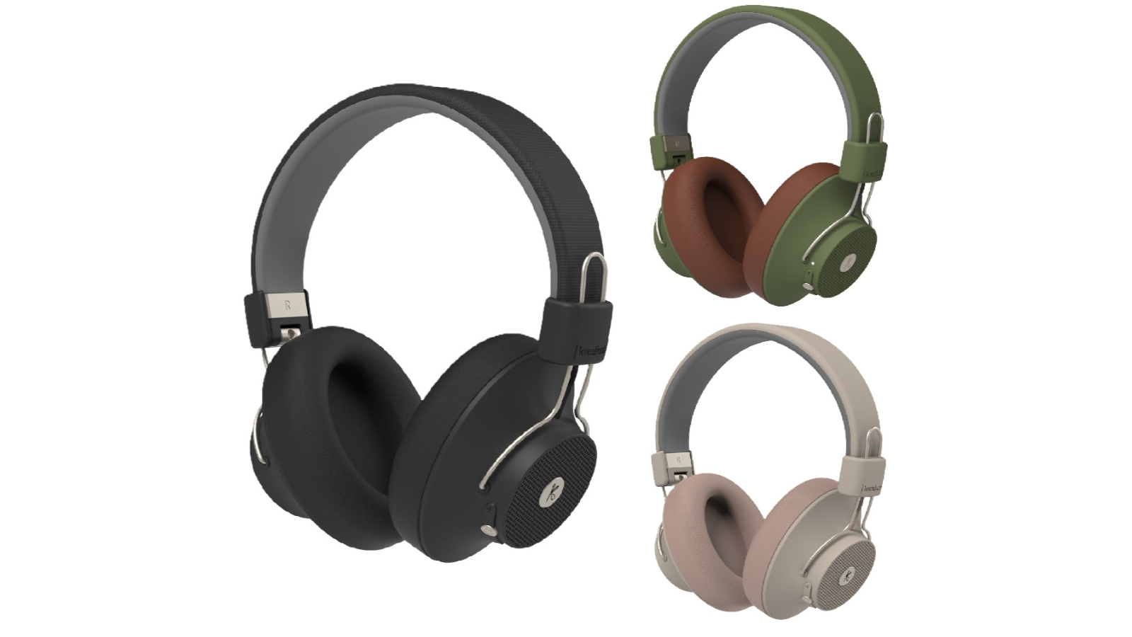 Kreafunk Abeat Qi Bluetooth Headphones with ANC
