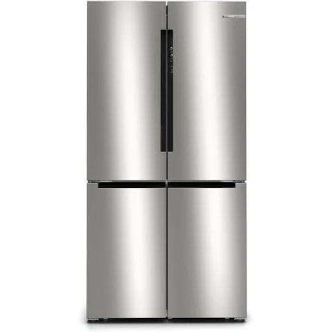 Bosch 605L Series 6 Quad Door Fridge - Anti Fingerprint Stainless Steel