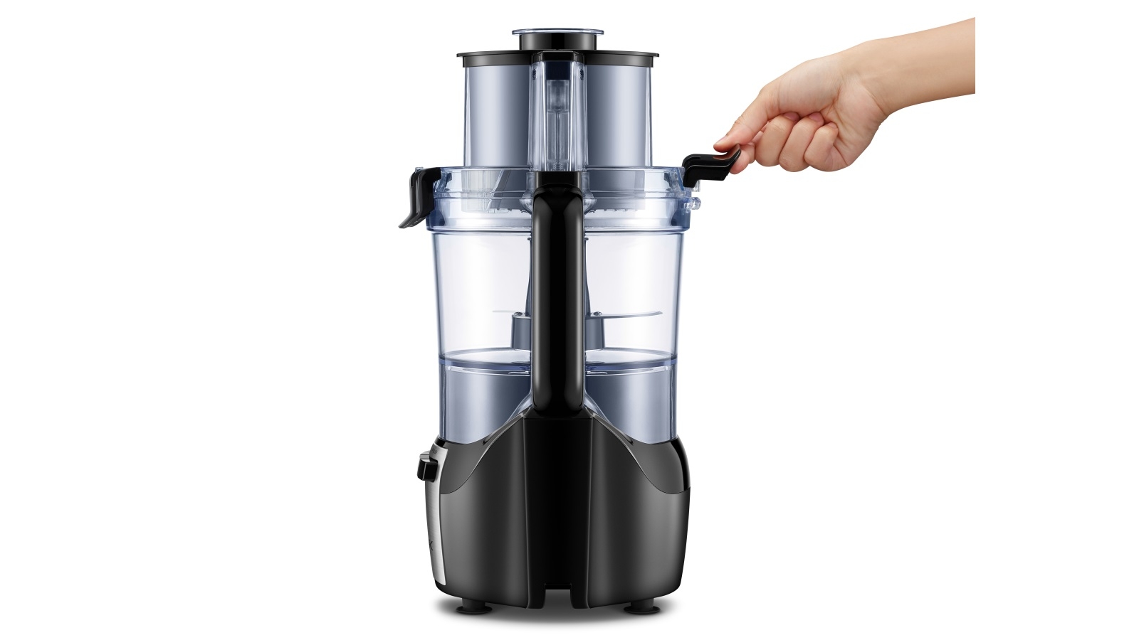 Kambrook Snap & Seal Food Processor Black Harvey Norman