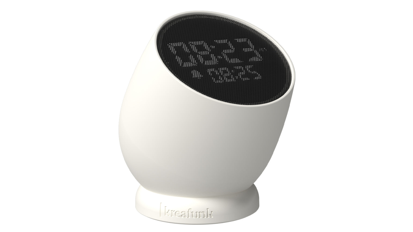 Kreafunk Bell Alarm Clock - White