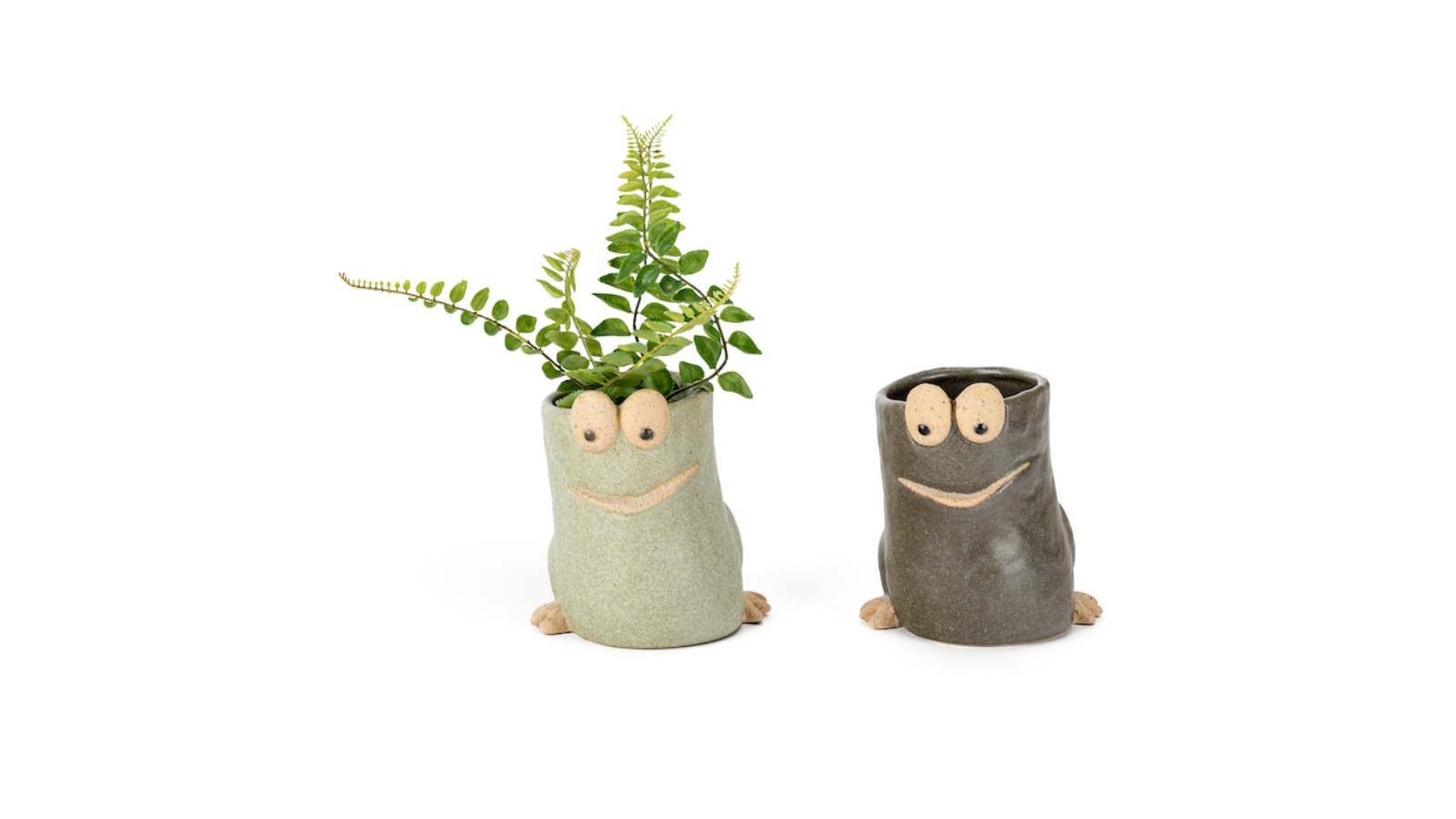 A.Fresco 2 Piece Large Pot Critter Planter - 15.5cm