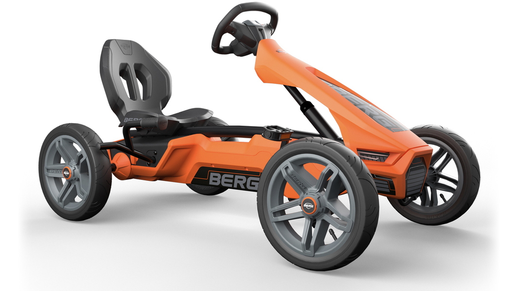 Berg Rally NRG 124cm Pedal Go Kart Ride On Cherokee - Orange