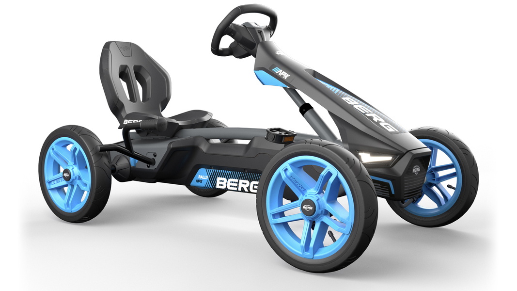 Berg Rally APX 124cm Pedal Go Kart Ride On Cherokee - Blue