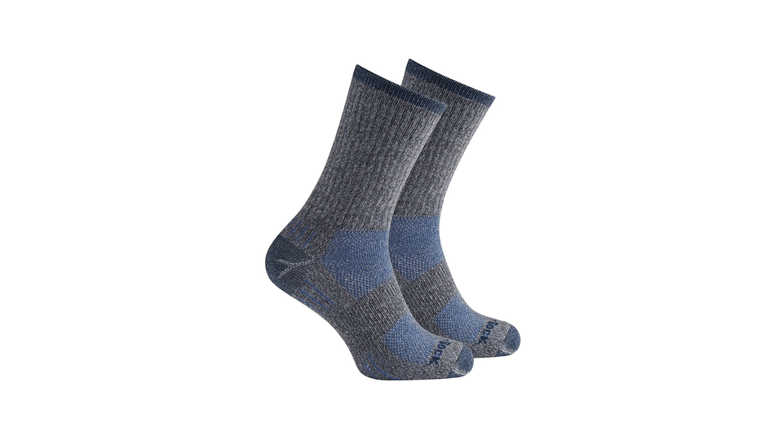 Wrightsock Silver Escape Crew Ash Blue Twist Outdoor Socks - AU 12+ Mens