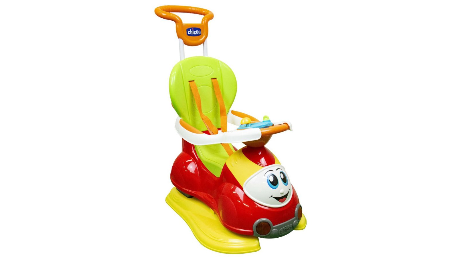 Chicco 4-in-1 Red Quattro Sit/Ride-On Toy - 0-9 month