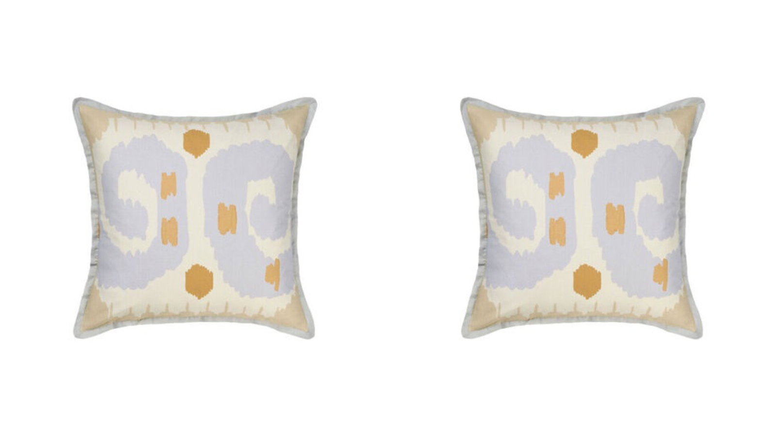 Linen House 65 x 65cm Sivan Pistachio European Pillowcase - Pack of 2