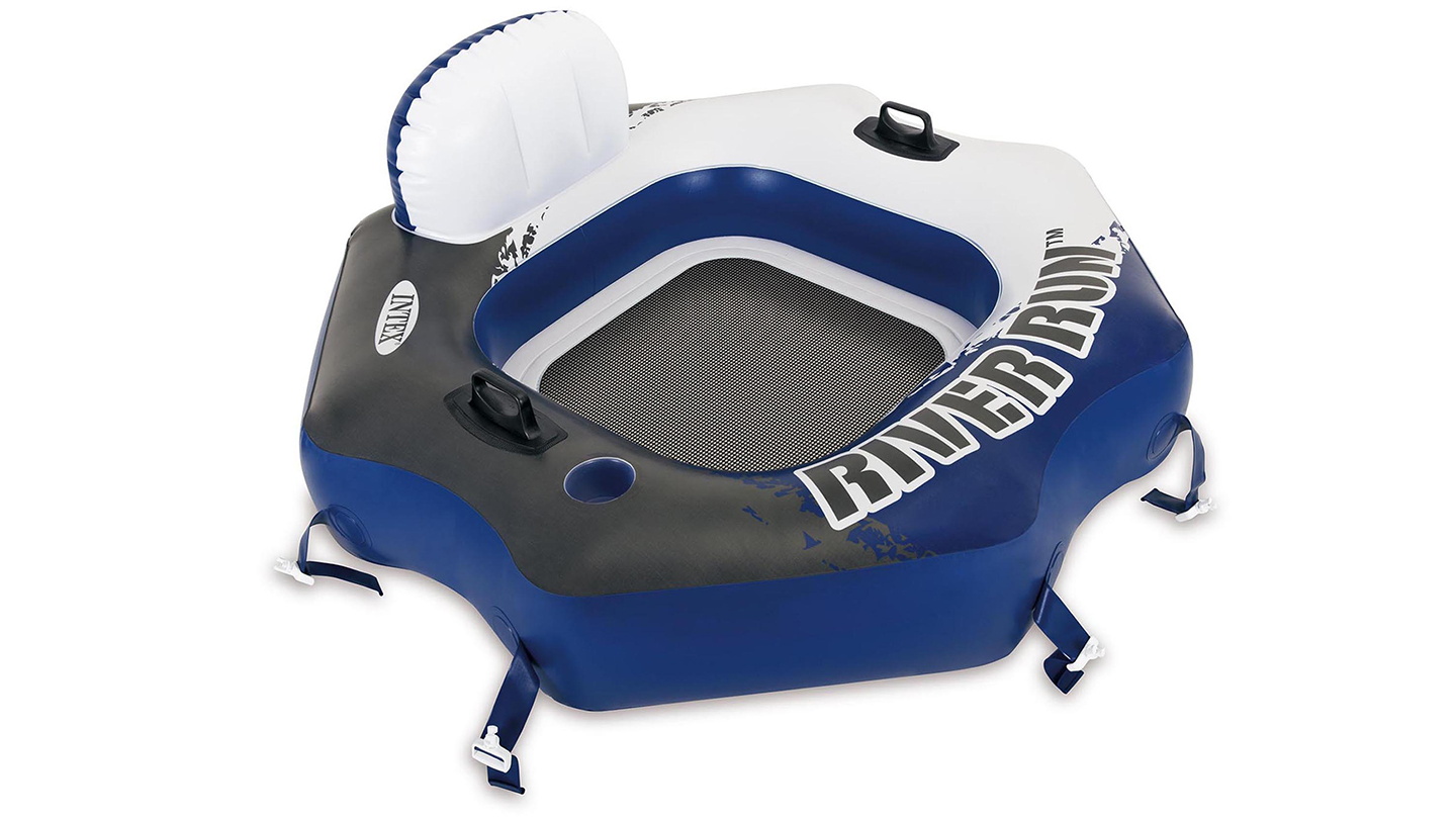 Intex 130cm Inflatable Lounge Ride-On River/Pool Tube Float
