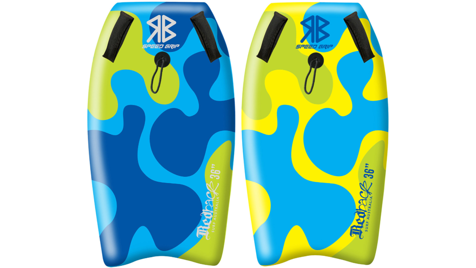 Redback Speed Grip 36inch Bodyboard with Padded Handles Beach Surf