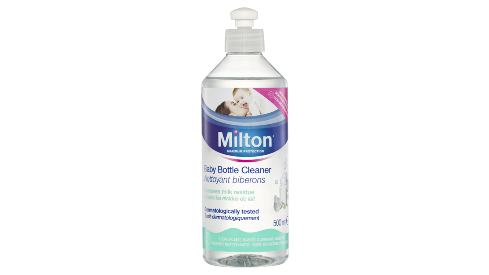 Milton Baby 500ml Bottle/Breast Pumps Cleaner Solution