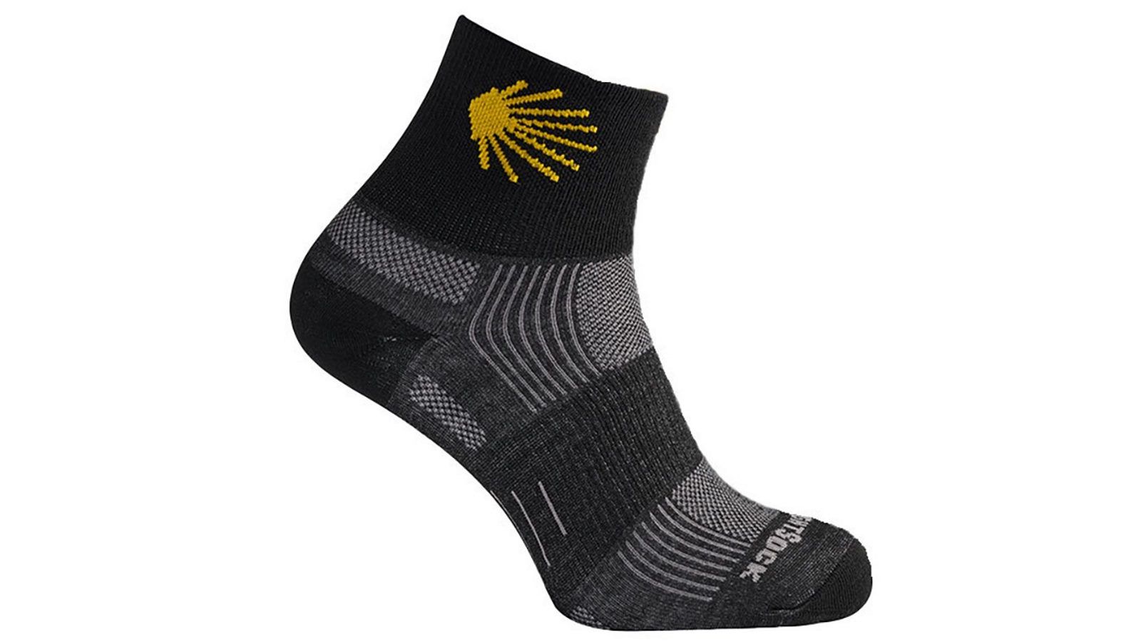 Wrightsock Eco Explore Quarter Black/Camino Hiking/Camping Socks - Size Small AU 4-6 Womens