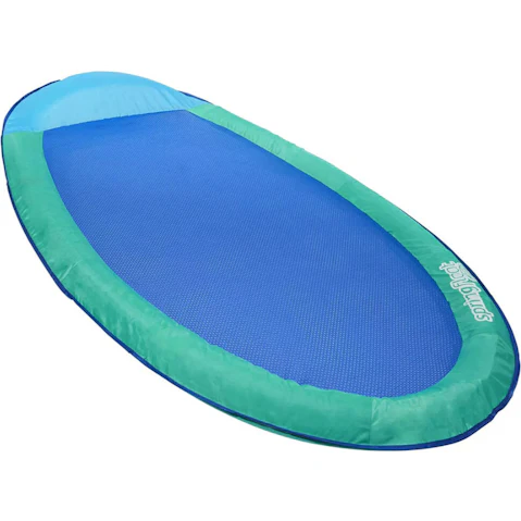 Swimways 173cm Spring Water Float Solid Inflatable Pool Mat - Blue