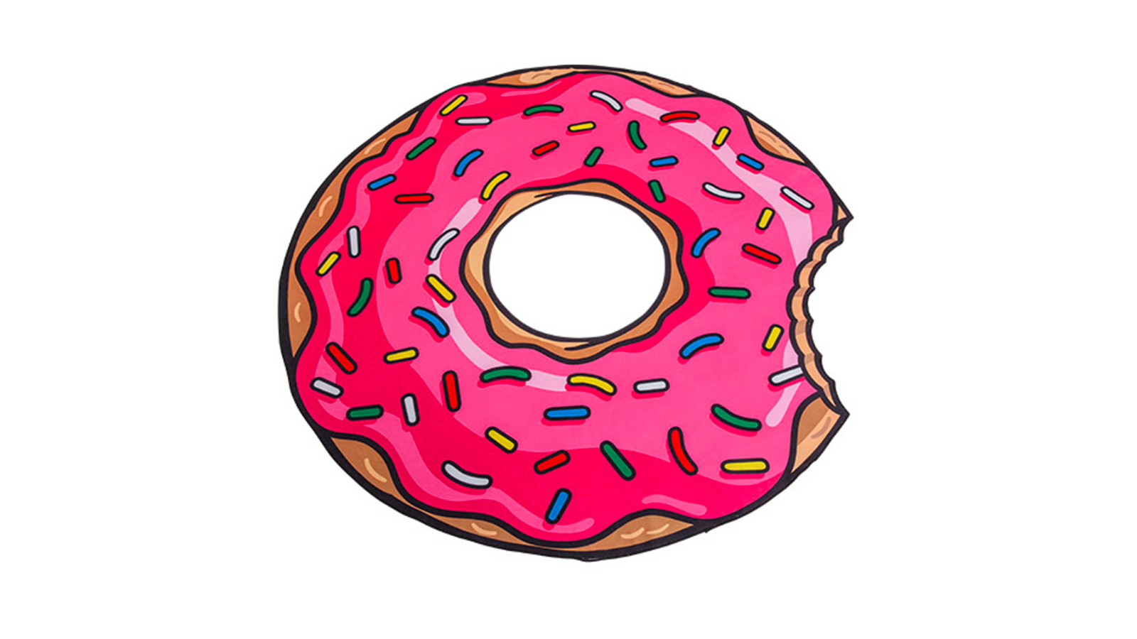 BigMouth 152cm Gigantic Donut Sunbathing Towel Blanket