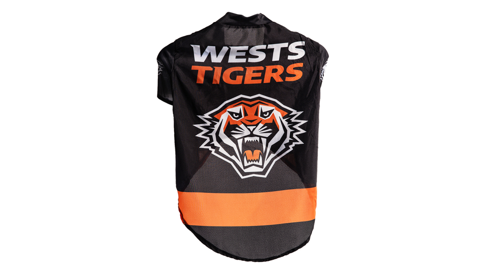 NRL West Tigers Dog/Puppy Sports Breathable Jersey Costume