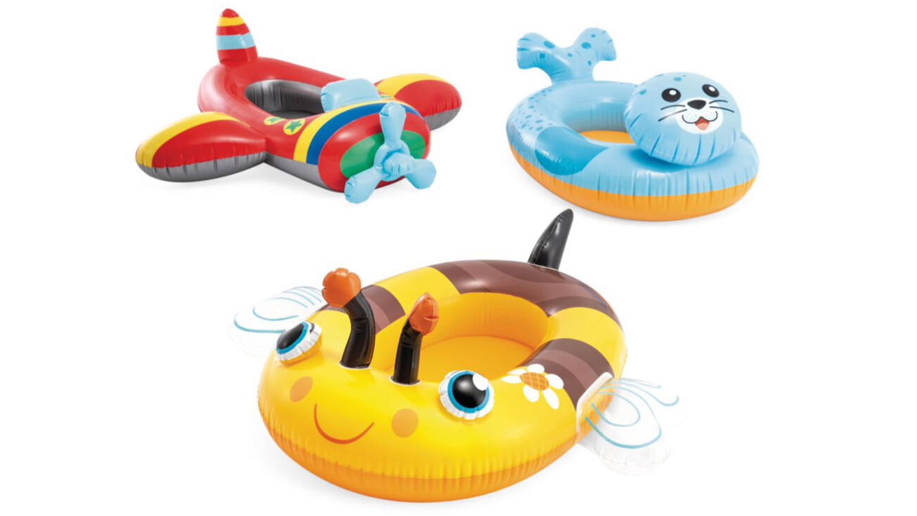 Intex Inflatable Pool Cruisers Kids Swimming Float Toy Assorted