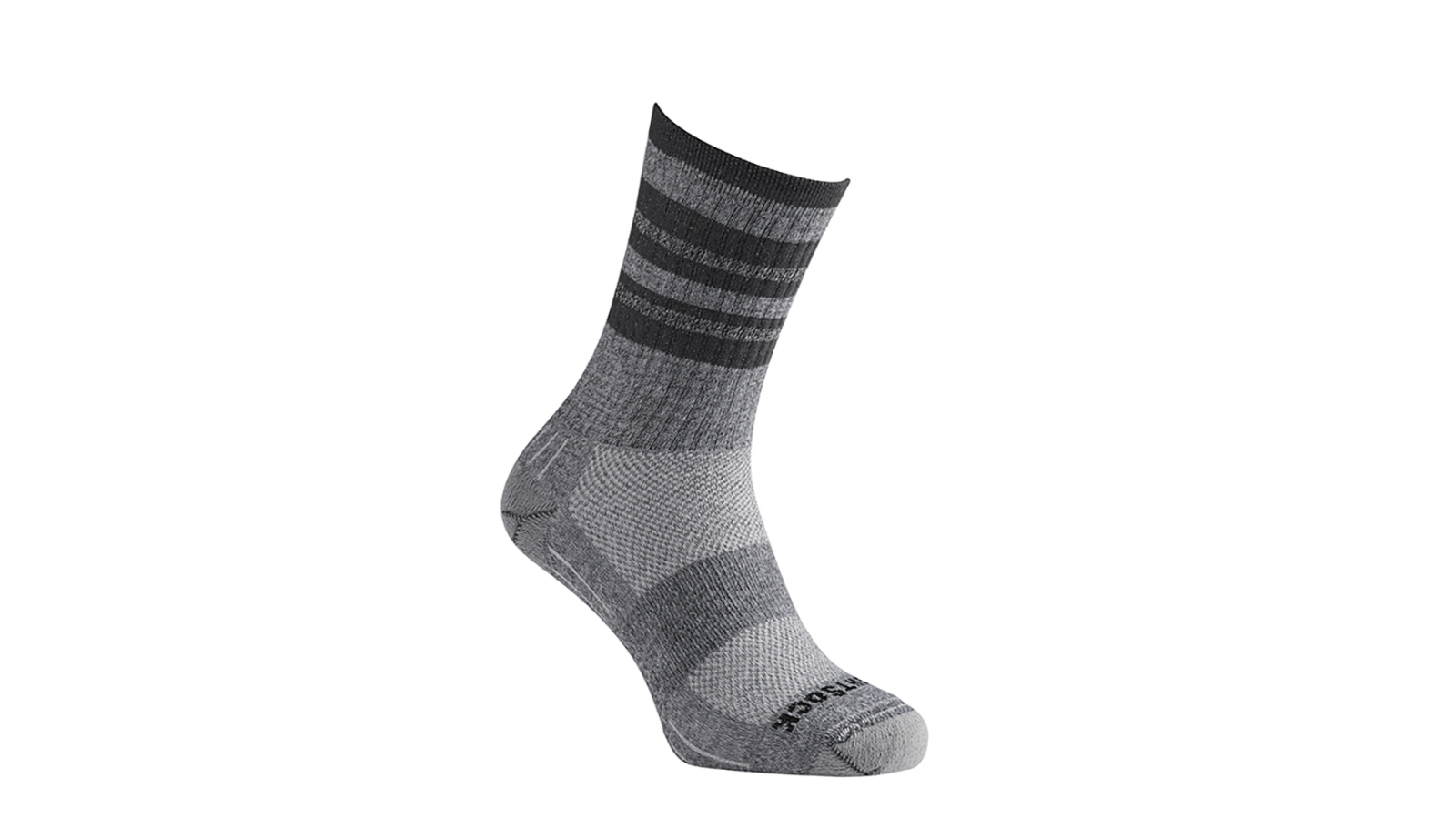 Wrightsock Escape Crew Ash Twist Stripes Outdoor Socks - AU 4-6 Womens