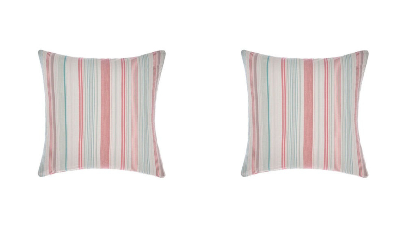 Linen House 65 x 65cm Cotton Otillo Watermelon European Pillowcase - Pack of 2