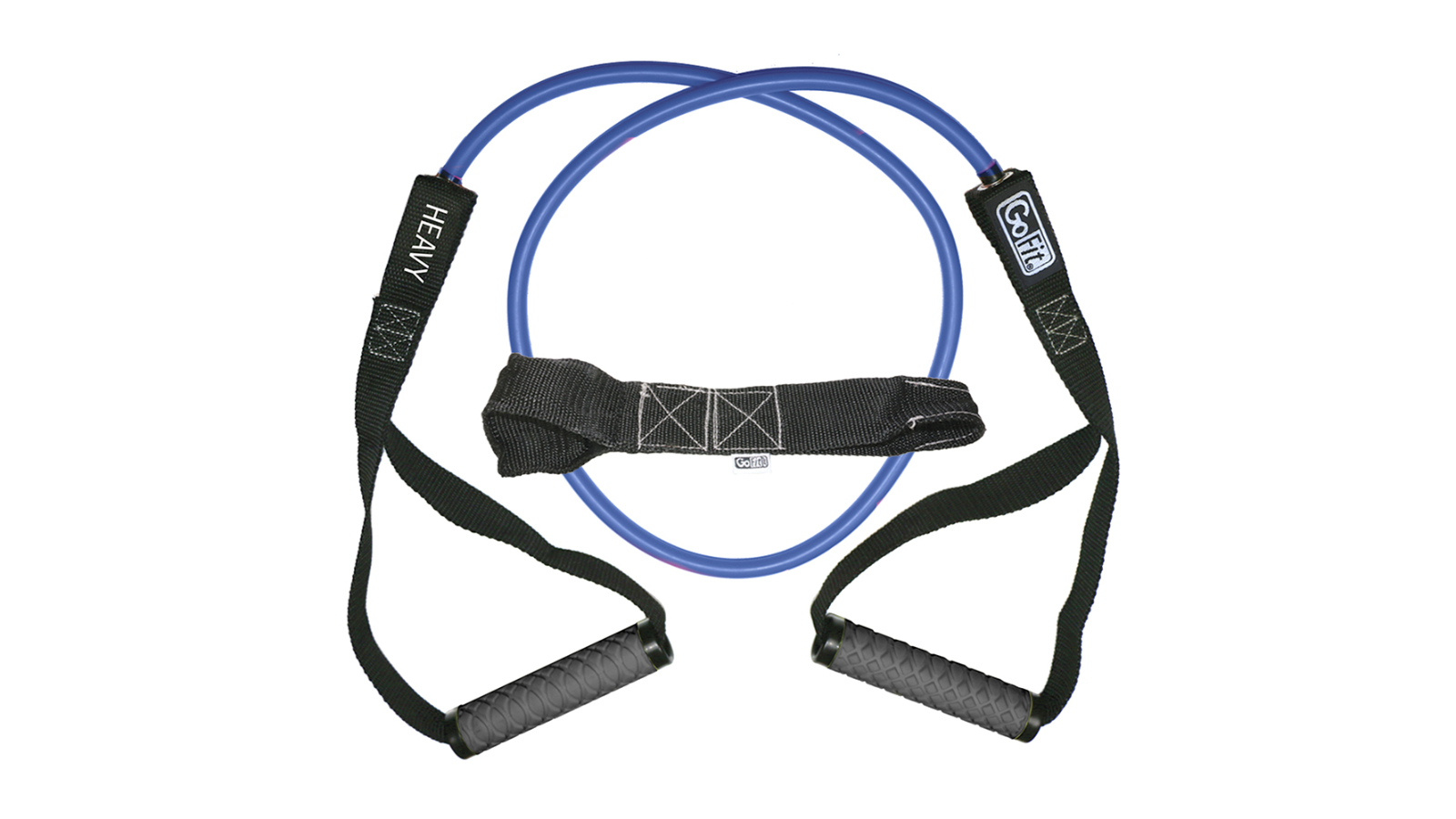 GoFit 18kg Active Resistance Training Light Power Tube with Door Anchor