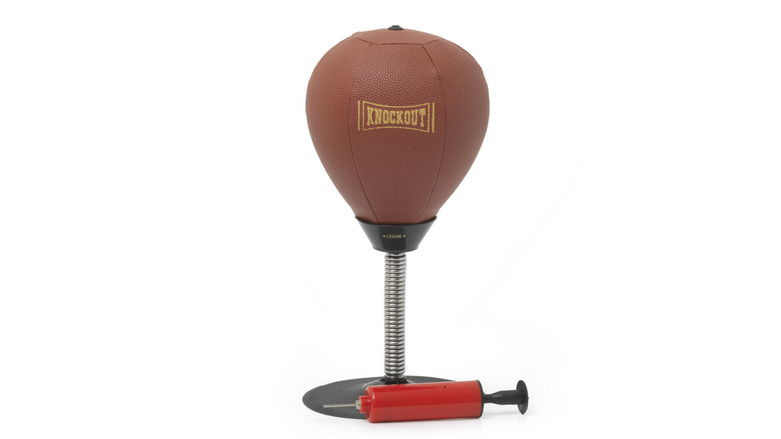 Legami 18cm Tabletop Punching Bag Stress Reliever Novelty Toy with Air Pump