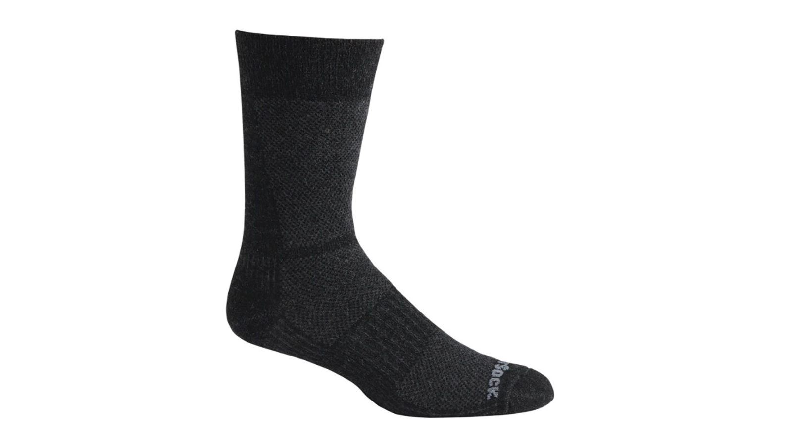 Wrightsock Eco Lt Hike Crew Black Unisex Outdoor Hiking Socks - AU 4-6 Womens
