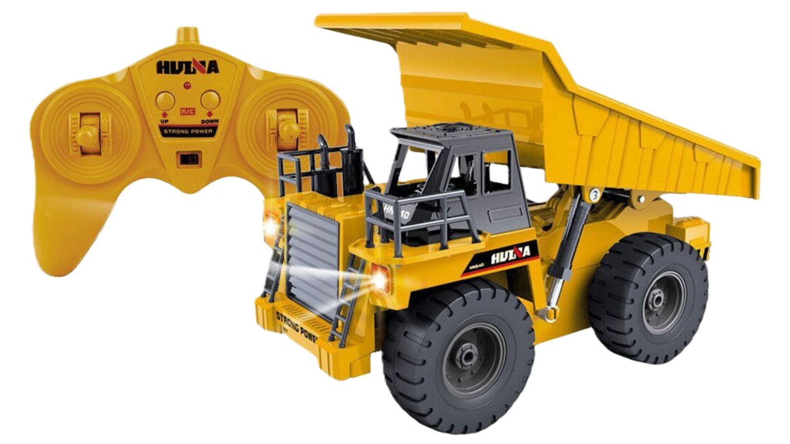 Lenoxx Kids Remote Controlled 2.4GHz Die-Cast Dump Loading Tractorc