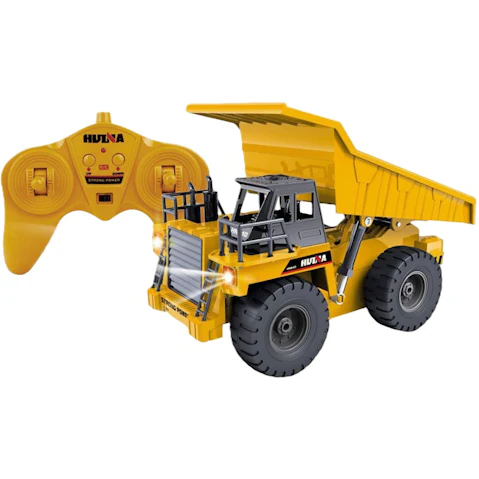 Lenoxx Kids Remote Controlled 2.4GHz Die-Cast Dump Loading Tractorc