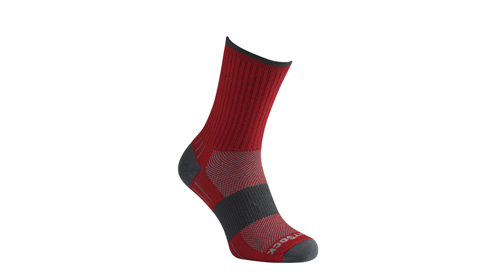 Wrightsock Escape Crew Red Unisex Outdoor Socks - AU 8-11.5 Mens/9.5-11 Womens