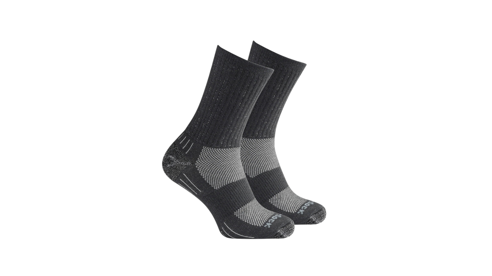Wrightsock Women AU 4-6 Escape Crew Sock - Steel Grey