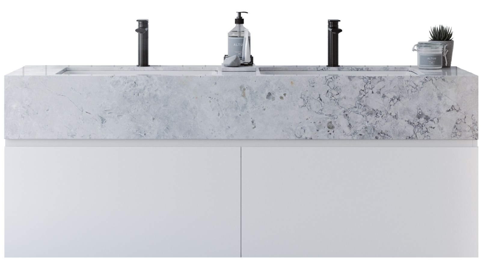 Timberline Kingsley 1500mm WallHung Vanity with Silksurface Box Top