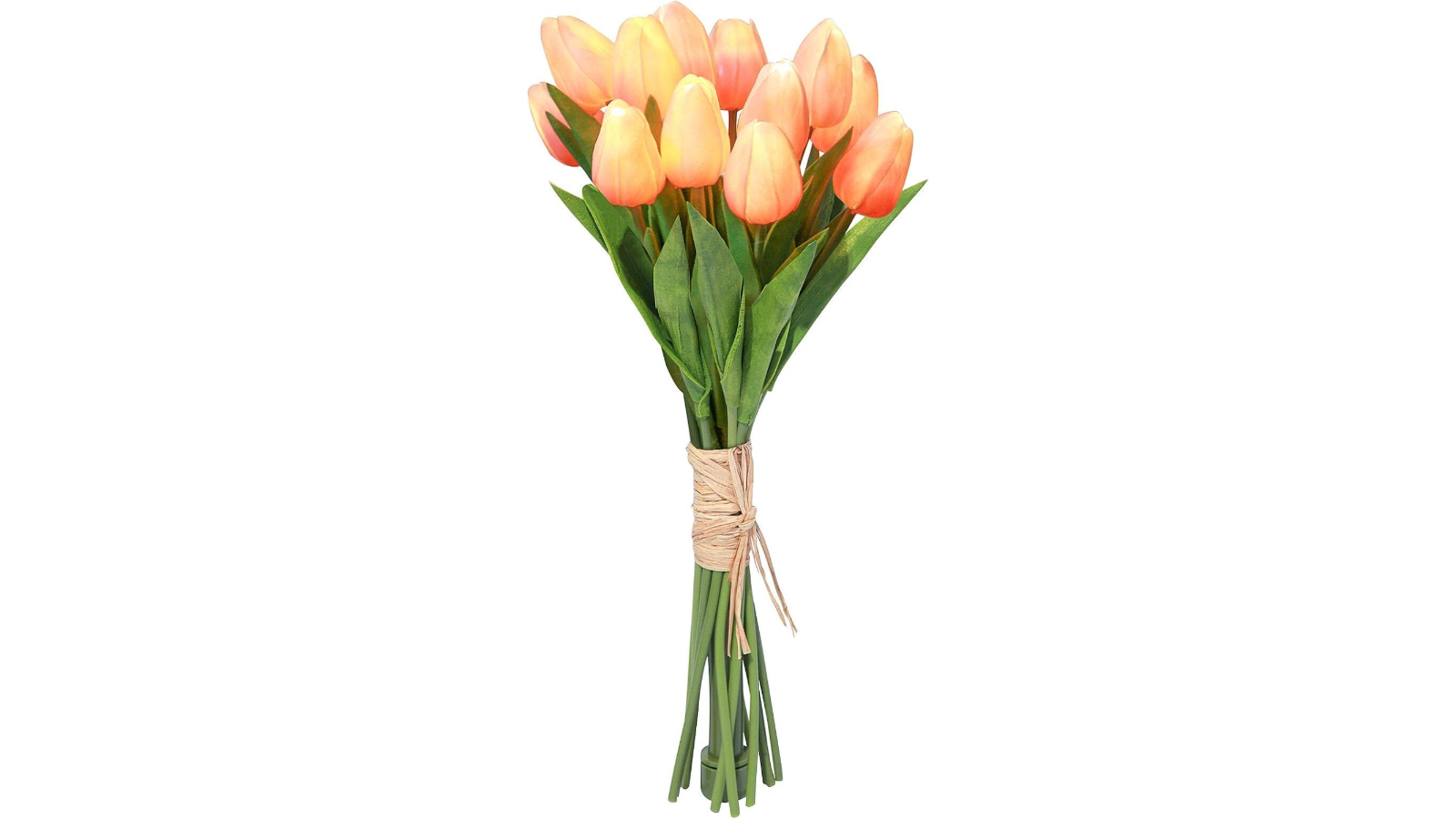 Pretty & Practical 12 Piece Battery Powered Artificial Tulip Flower with Led Light