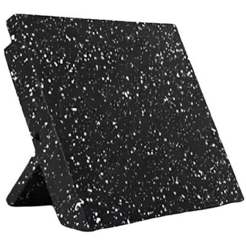 Foldable Magnetic Knife Holder Block Stand - Black/White