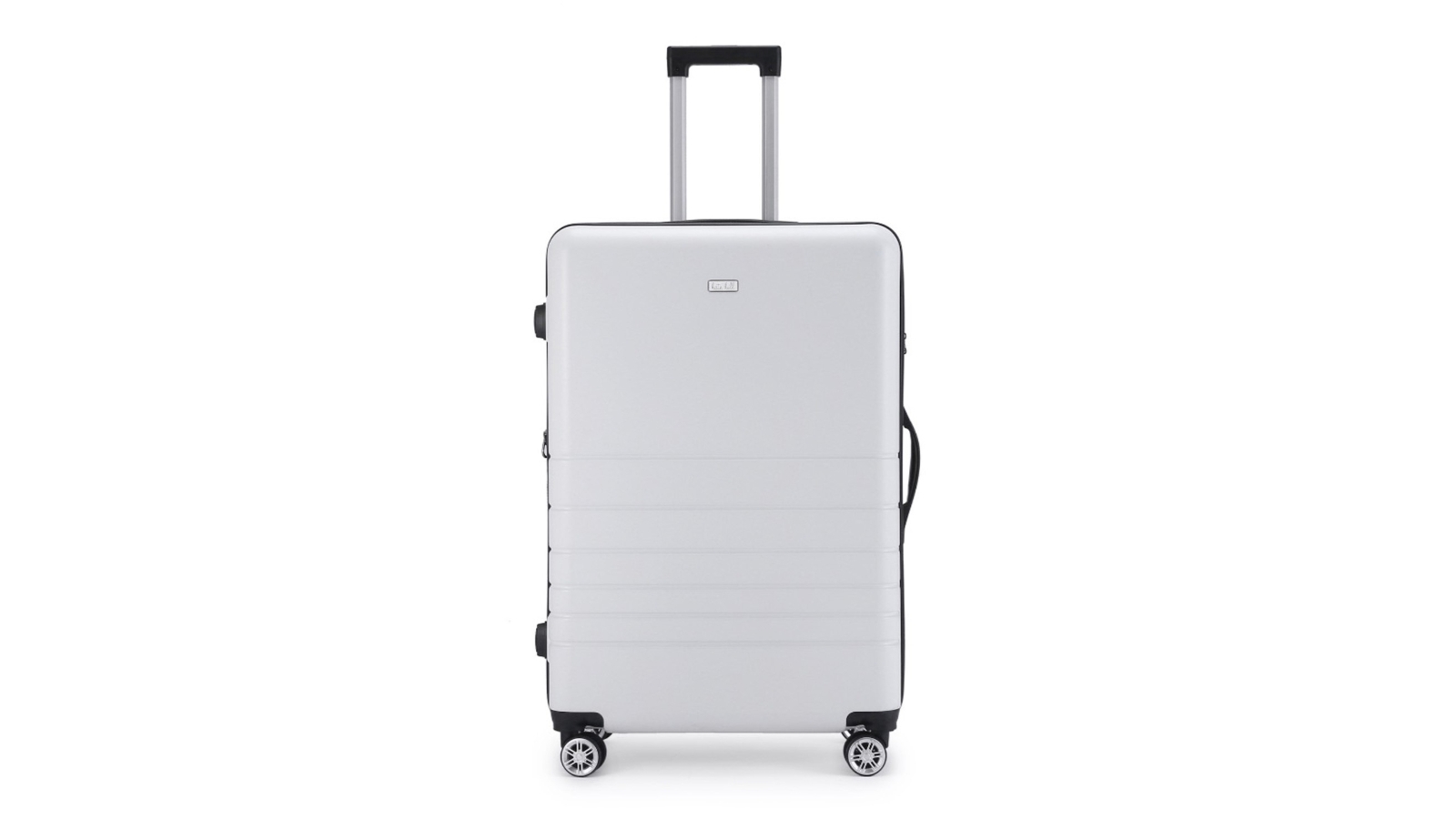 Kate Hill Bloom Luggage Wheeled Suitcase Large - White