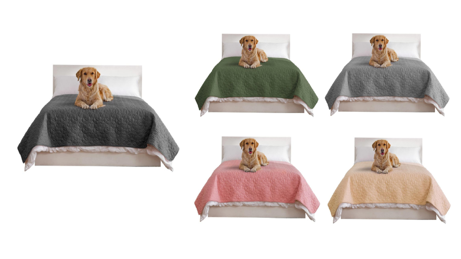 Charlie's Sofur Dog Double/Queen Bed Cover