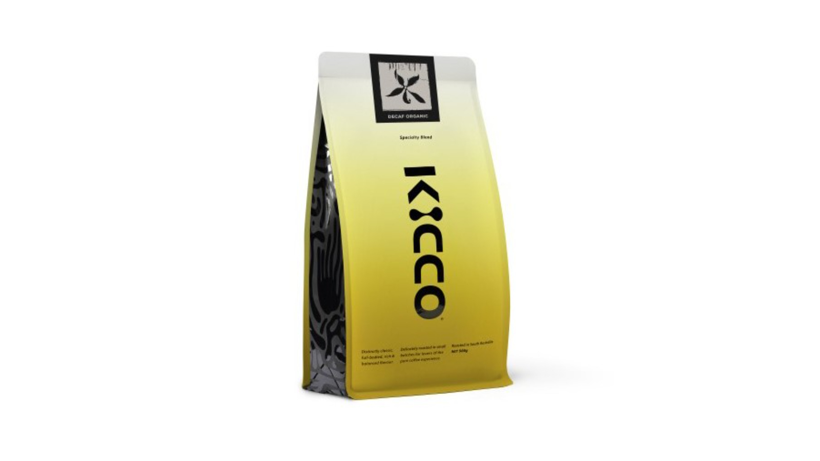 Kicco Decaf Organic Roasted Coffee Beans - 500g