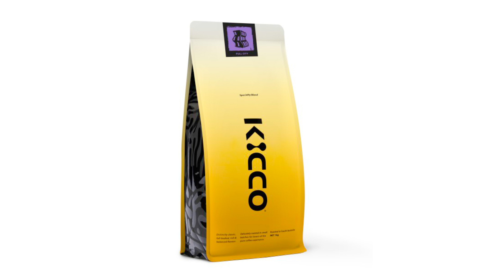 Kicco Full City Blend Roasted Coffee Beans - 1kg